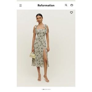 Reformation Twilight Dress Size 10